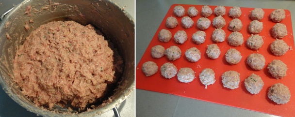 Švédske mäsové guľky köttbullar so smotanovou omáčkou a s brusnicami (fotorecept) - obrázok 3