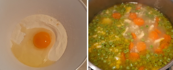 Hráškovo-mrkvová polievka s mrveničkou (fotorecept) - obrázok 2