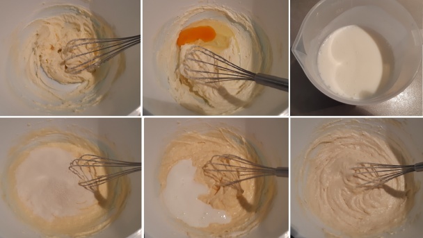 Výborný kefírový koláč s čerešňami a posýpkou (fotorecept) - obrázok 3