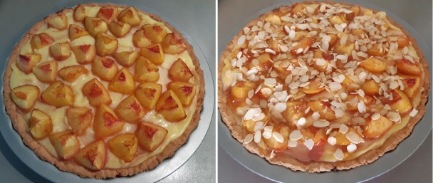 Broskyňový koláč s pudingom (fotorecept) - obrázok 5