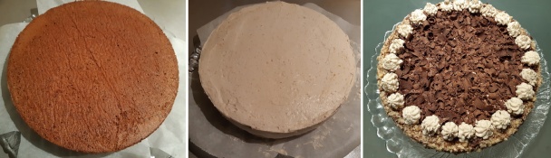 Orechovo-gaštanová torta s mascarpone (fotorecept) - obrázok 5