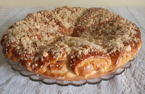 Kysnutý koláč „Jablkové kornútiky“ (fotorecept) - obrázok 8
