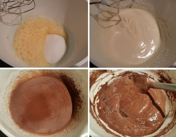 Čokoládovo-smotanová roláda s višňami  - obrázok 1