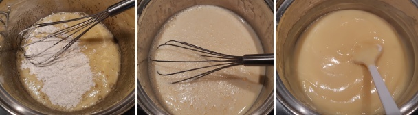 Jablkový koláč s vanilkovým krémom (fotorecept) - obrázok 3