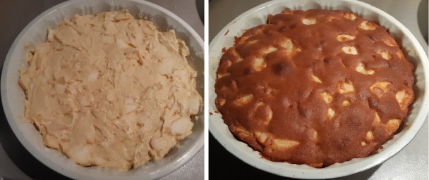 Rýchly jablkový koláč (fotorecept) - obrázok 3