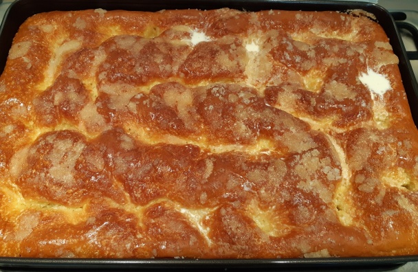 Butterkuchen – nemecký maslovo-cukrový koláč (fotorecept) - obrázok 6