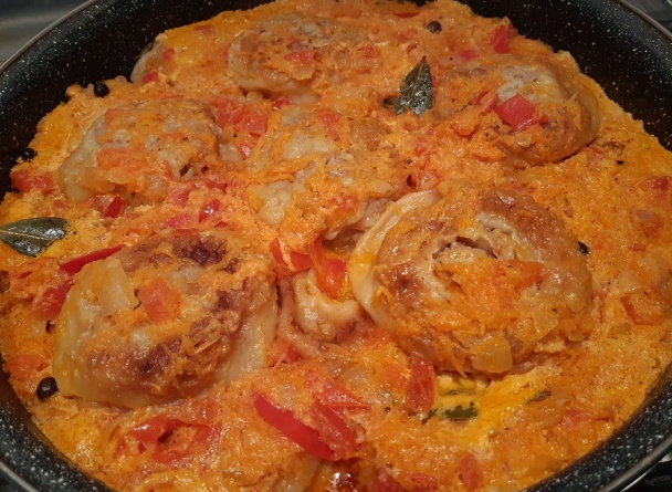 Štrumby kubáňske plnené mäsom (fotorecept) - obrázok 8