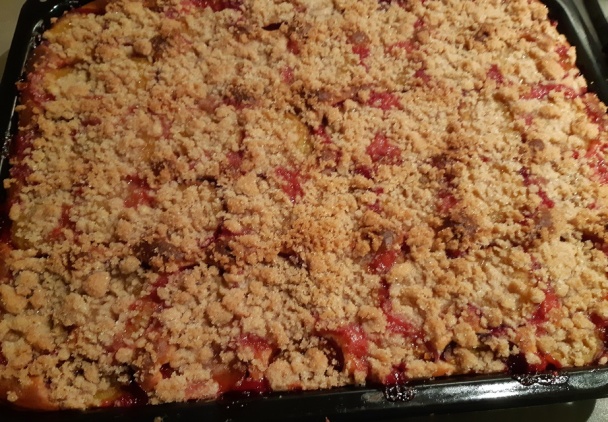 Voňavý slivkový kysnutý koláč (fotorecept) - obrázok 7