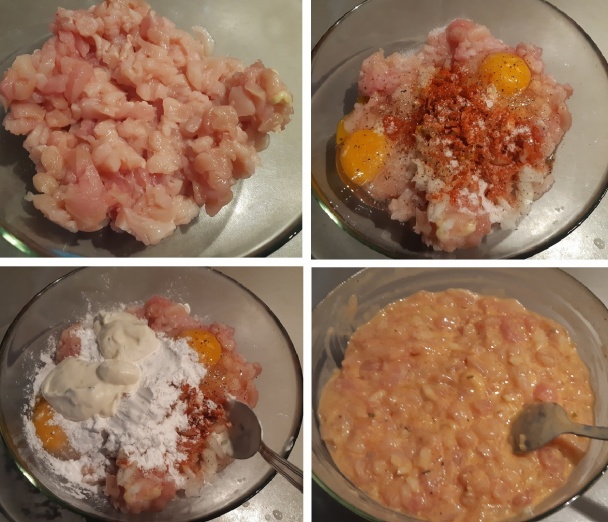 Kuracie fašírky s ananásom (fotorecept) - obrázok 1