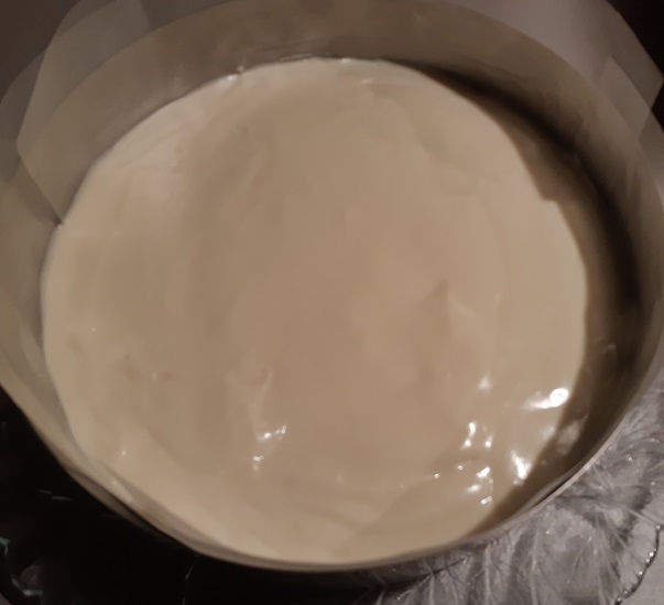 Broskyňová mousse torta s bielou čokoládou (fotorecept) - obrázok 8