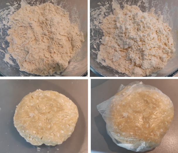 Chrumkavé jablkové šatôčky z tvarohového cesta (fotorecept) - obrázok 2