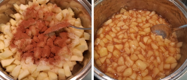 Chrumkavé jablkové šatôčky z tvarohového cesta (fotorecept) - obrázok 3