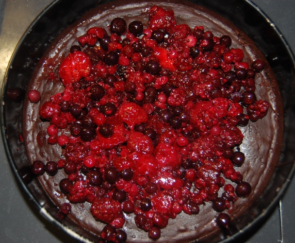 Šľahačková Brownie Torta - obrázok 3