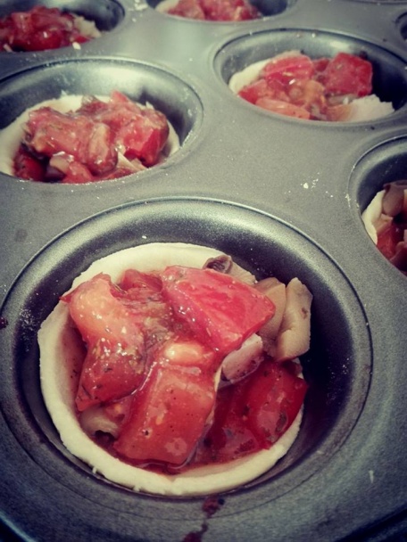 Minipizza z lístkového cesta - obrázok 5
