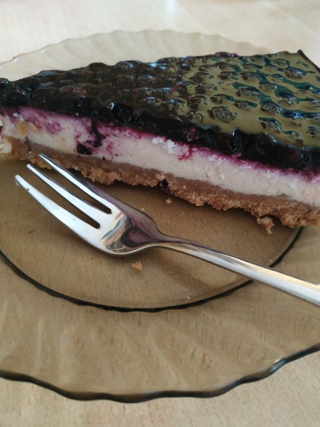 Čučoriedkový cheesecake - obrázok 3