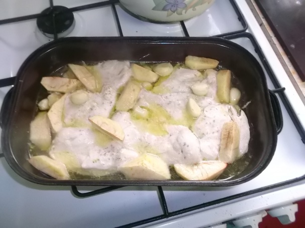 Staročeské prsia s grilovanou polentou (fotorecept) - obrázok 5