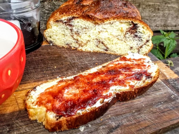 Jemný raňajkový koláč (fotorecept) - obrázok 11