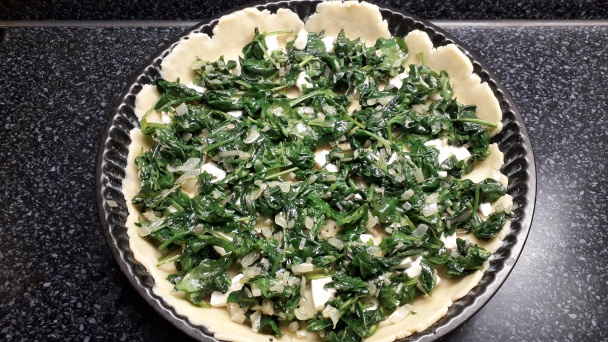 Špenátový quiche s kozím syrom (fotorecept) - obrázok 3