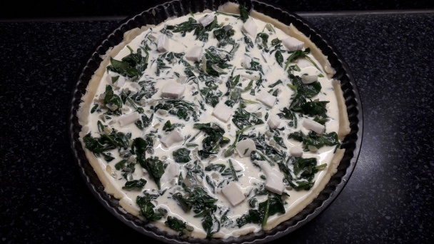 Špenátový quiche s kozím syrom (fotorecept) - obrázok 4