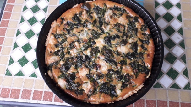 Špenátový quiche s kozím syrom (fotorecept) - obrázok 5