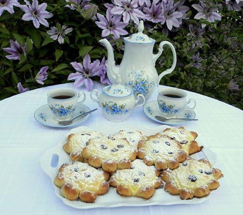 Kytičkové koláčky s tvarohem a borůvkami (fotorecept) - obrázok 9