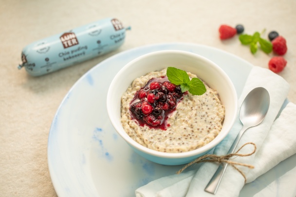 Rastlinný kokosový chia puding (videorecept) - obrázok 3