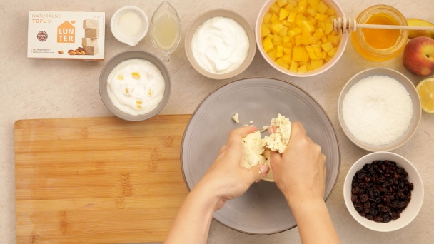 Kokosový Tofu dezert - obrázok 2