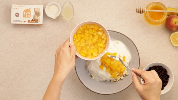 Kokosový Tofu dezert - obrázok 3