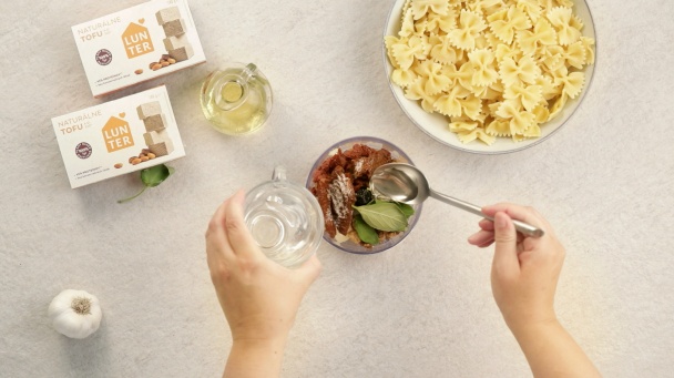 Cestoviny s Tofu a pestom (videorecept) - obrázok 1