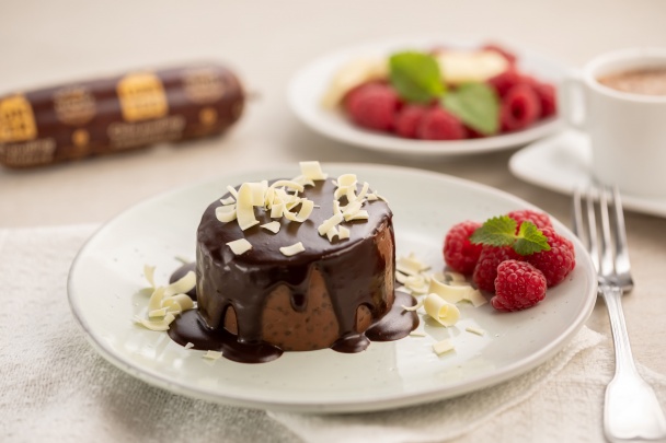 Čokoládovo-pudingová tortička (videorecept) - obrázok 5