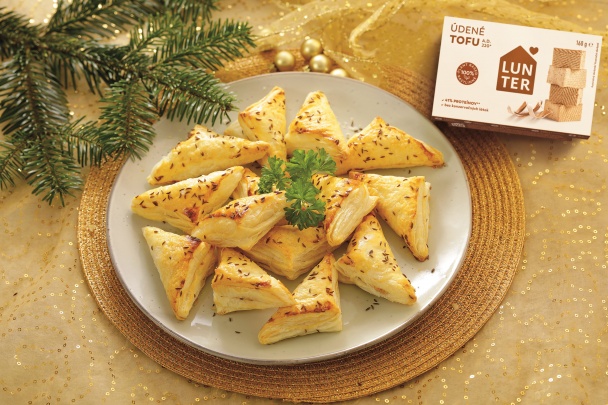 Slané Tofu šatôčky z lístkového cesta (fotorecept) - obrázok 5