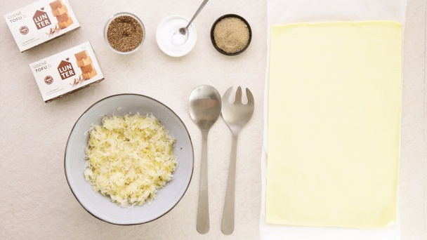 Slaný závin s kyslou kapustou a Tofu (fotorecept) - obrázok 1