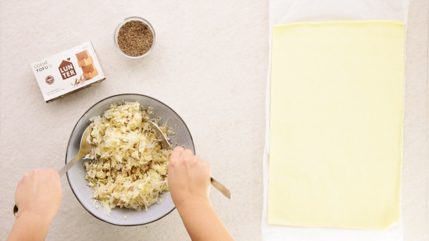 Slaný závin s kyslou kapustou a Tofu (fotorecept) - obrázok 2
