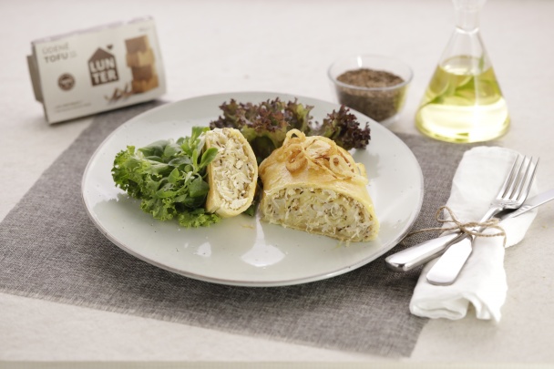 Slaný závin s kyslou kapustou a Tofu (fotorecept) - obrázok 3