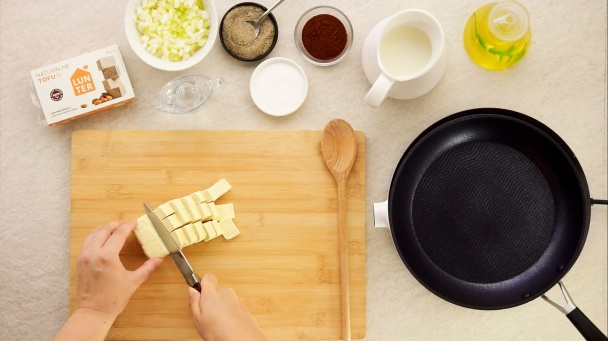 Cícer na paprike s Tofu - obrázok 1