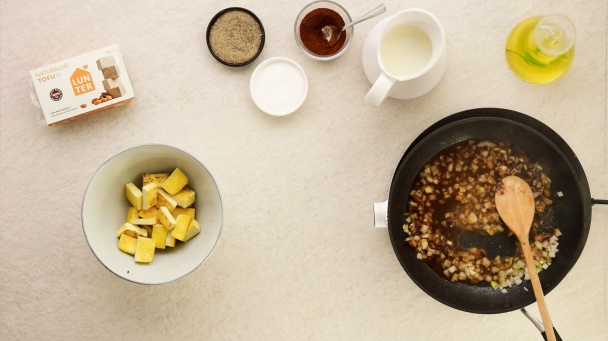 Cícer na paprike s Tofu - obrázok 2