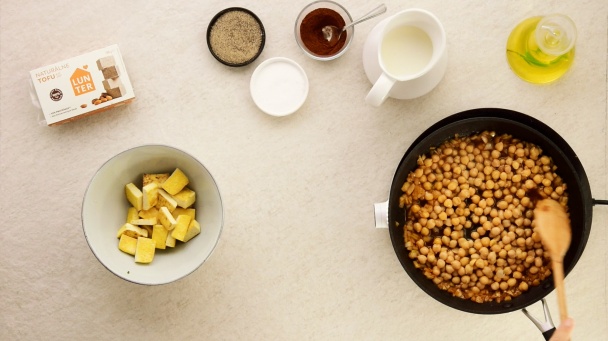 Cícer na paprike s Tofu - obrázok 3