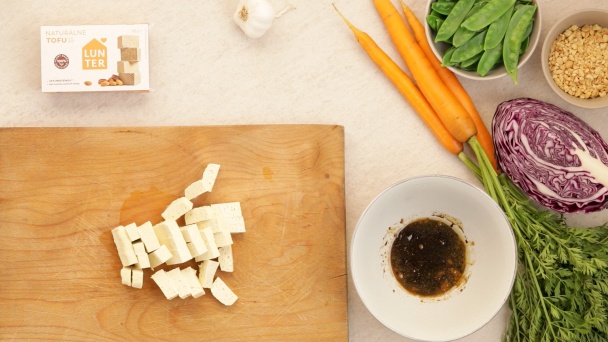 Tofu šalát na ázijský spôsob (fotorecept) - obrázok 2
