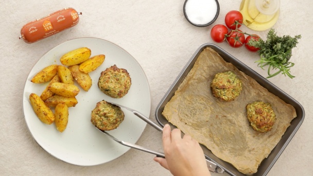 Fašírková zmes v cuketovom cestíčku (fotorecept) - obrázok 3