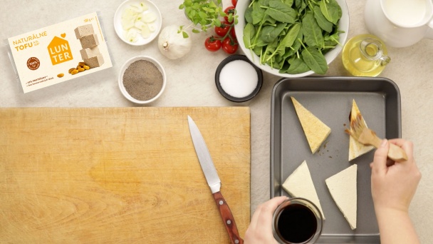 Veľkonočný špenát s pečeným Tofu (videorecept) - obrázok 1