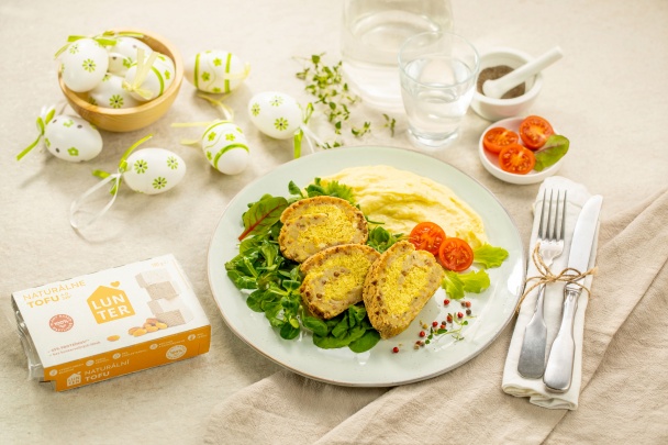 Jarná sekaná plnená Tofu praženicou (videorecept) - obrázok 6