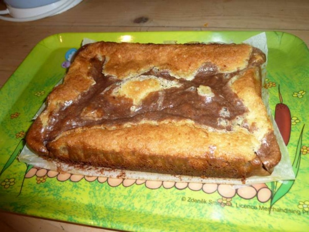Mramorový Brownies naopak - obrázok 5