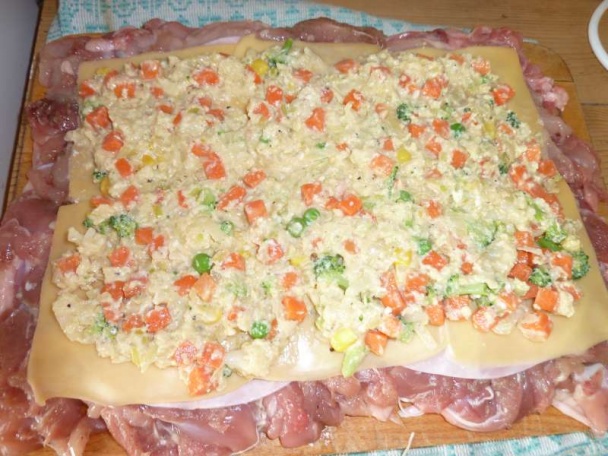 Kuracia roláda z celého kurčaťa (fotorecept) - obrázok 7