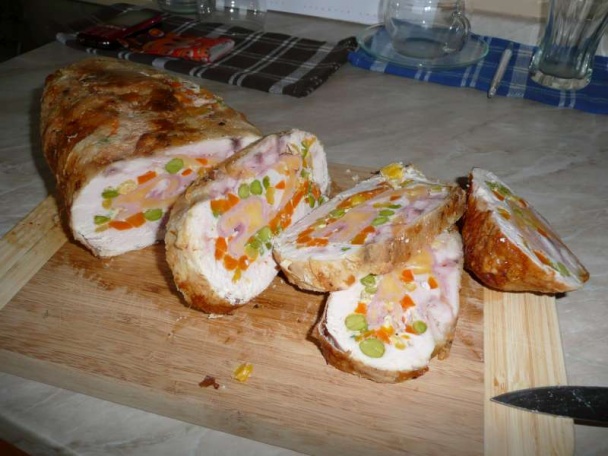 Kuracia roláda z celého kurčaťa (fotorecept) - obrázok 12