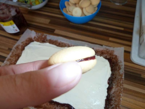 Orieškovo-smotanovo-tvarohový koláč (fotorecept) - obrázok 5