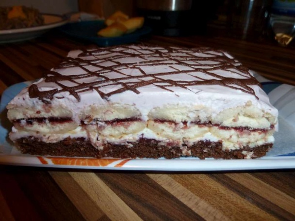 Orieškovo-smotanovo-tvarohový koláč (fotorecept) - obrázok 11