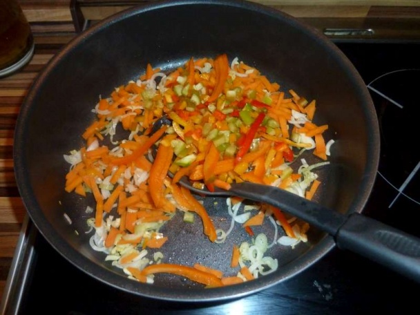 Pšenica so zeleninkou, jemne posypaná bryndzou (fotorecept) - obrázok 5