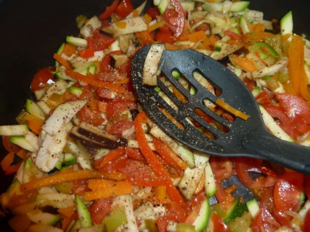 Pšenica so zeleninkou, jemne posypaná bryndzou (fotorecept) - obrázok 9