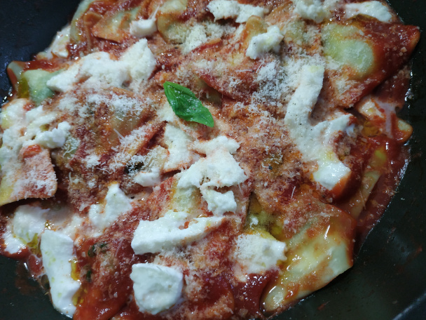 Zapekané pansoti plnené ricottou a špenátom  - obrázok 4