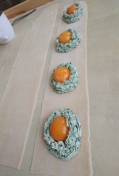 Raviolo allà Nino Bergese...s maslom a šalviou - obrázok 4